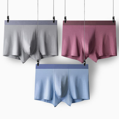 Breathable Cotton Boxer Shorts Anti-Static Sustainable Seamless Men'S Underwear