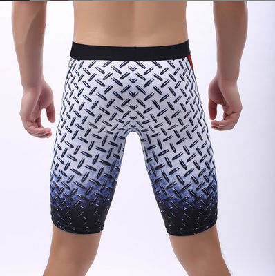 OEM Sustainable Mens Boxer Shorts Polyester Breathable Gym Briefs Underwear