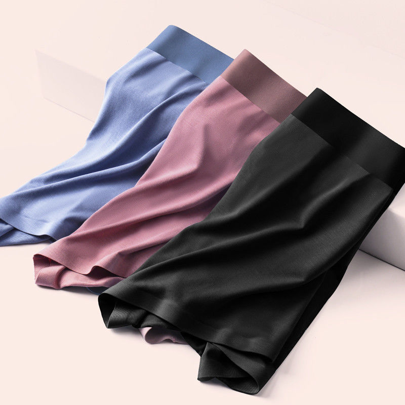 Breathable Cotton Boxer Shorts Anti-Static Sustainable Seamless Men'S Underwear